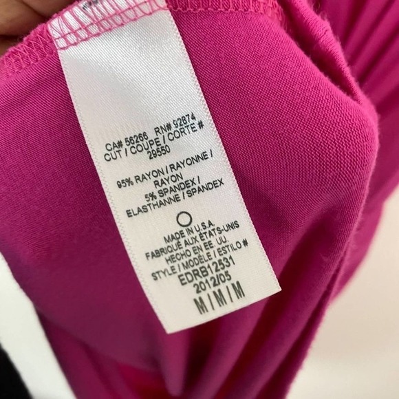 Ella Moss Pink Mini Strapless Tube Dress - Picture 5 of 7